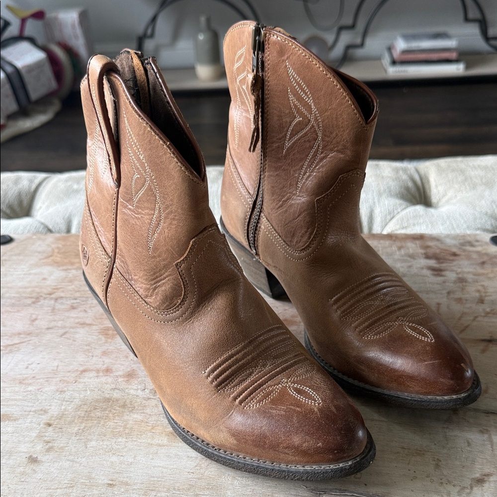 Ariat Darlin Brown Heeled Boots